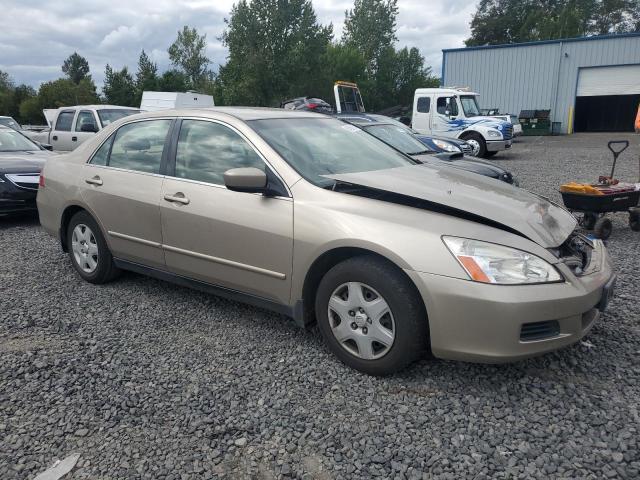 JHMCM564X7C020630 - 2007 HONDA ACCORD LX BEIGE photo 4