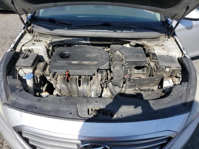 5NPE24AF9FH014503 - 2015 HYUNDAI SONATA SE SILVER photo 11