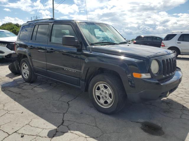 1C4NJPBA6DD115508 - 2013 JEEP PATRIOT SPORT BLACK photo 4