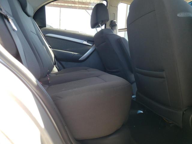 KL1TD56E69B662935 - 2009 CHEVROLET AVEO LS Gümüş fotoğraf 10