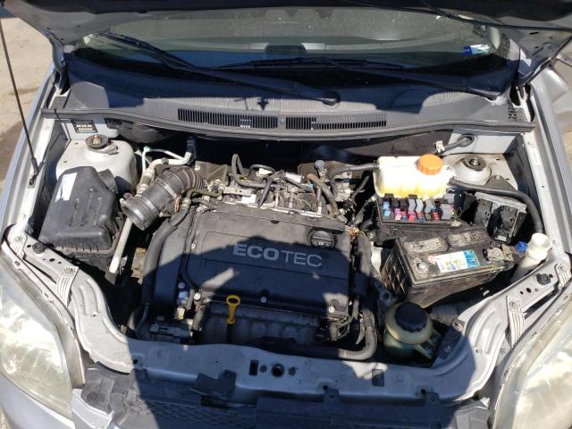 KL1TD56E69B662935 - 2009 CHEVROLET AVEO LS Gümüş fotoğraf 11