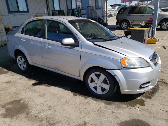 KL1TD56E69B662935 - 2009 CHEVROLET AVEO LS Gümüş fotoğraf 4