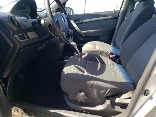 KL1TD56E69B662935 - 2009 CHEVROLET AVEO LS Gümüş fotoğraf 7