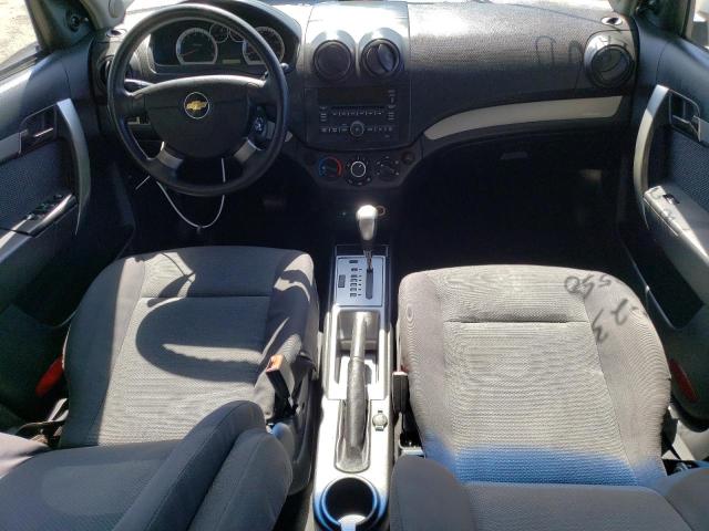 KL1TD56E69B662935 - 2009 CHEVROLET AVEO LS Gümüş fotoğraf 8