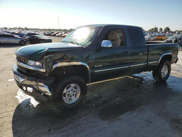 2GCEK19T811278055 - 2001 CHEVROLET SILVERADO K1500 GREEN photo 1