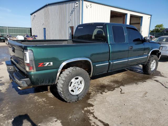 2GCEK19T811278055 - 2001 CHEVROLET SILVERADO K1500 GREEN photo 3