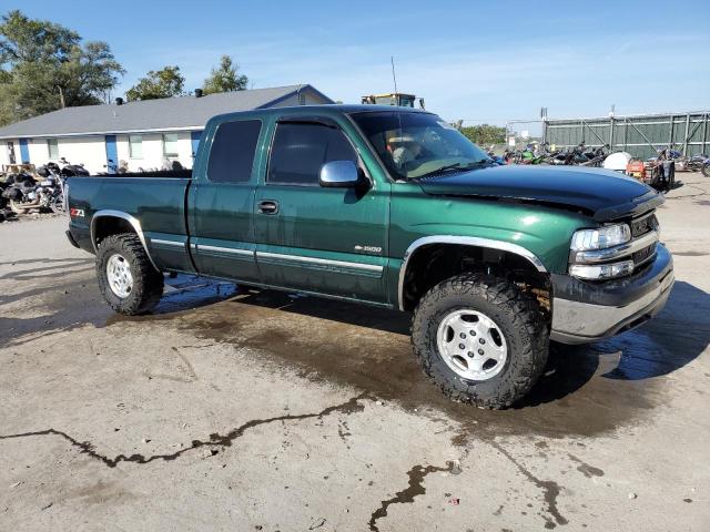 2GCEK19T811278055 - 2001 CHEVROLET SILVERADO K1500 GREEN photo 4