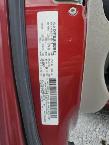 2C4RC1BG6DR621480 - 2013 CHRYSLER TOWN & COU TOURING ბურგუნდია ფოტო 13