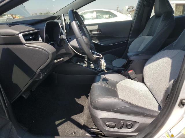 JTNK4RBEXK3050296 - 2019 TOYOTA COROLLA SE Сріблястий фото 7