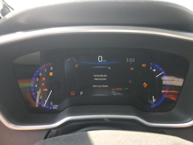 JTNK4RBEXK3050296 - 2019 TOYOTA COROLLA SE Сріблястий фото 9