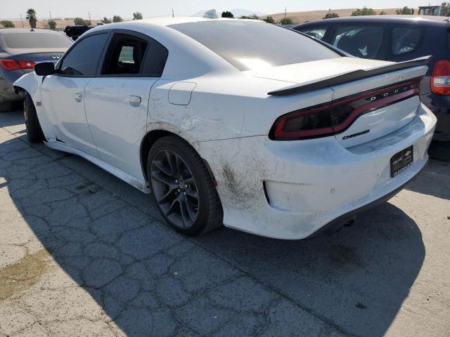 2C3CDXGJ5LH205469 - 2020 DODGE CHARGER SCAT PACK WHITE photo 2