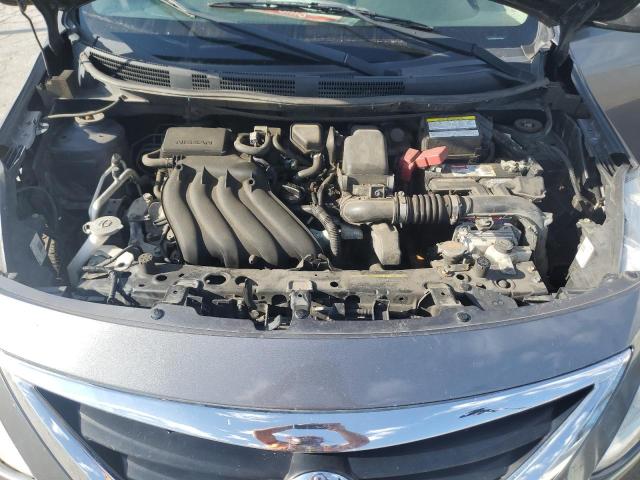 3N1CN7AP9JL812763 - 2018 NISSAN VERSA S GRAY photo 11