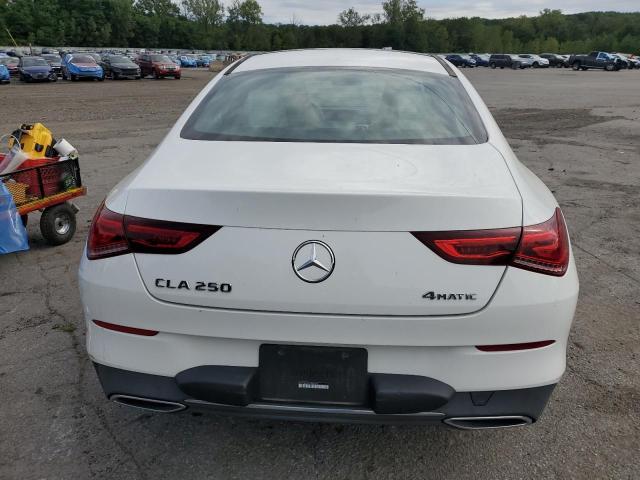 W1K5J4HB4LN086829 - 2020 MERCEDES-BENZ CLA 250 4MATIC WHITE photo 6