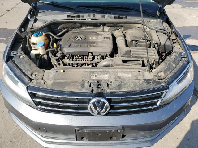 3VWD17AJ5FM223586 - 2015 VOLKSWAGEN JETTA SE Մոխրագույն լուսանկար 11