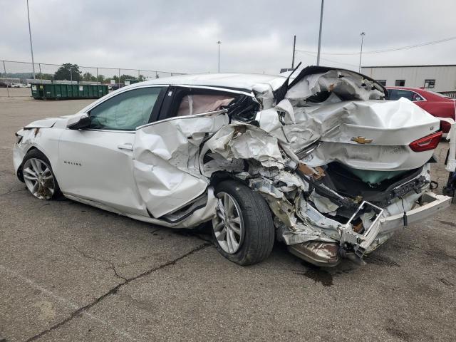 1G1ZE5ST3HF237953 - 2017 CHEVROLET MALIBU LT WHITE photo 2
