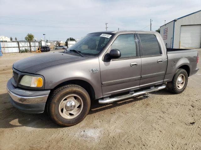 1FTRW07683KB98898 - 2003 FORD F-150 SUPERCREW GRAY photo 1