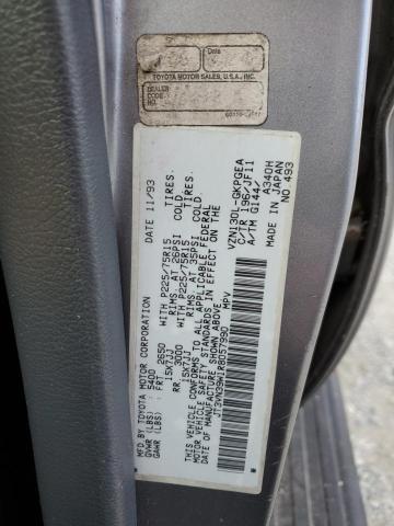 JT3VN39W1R8057990 - 1994 TOYOTA 4RUNNER VN39 SR5 银色 照片 13