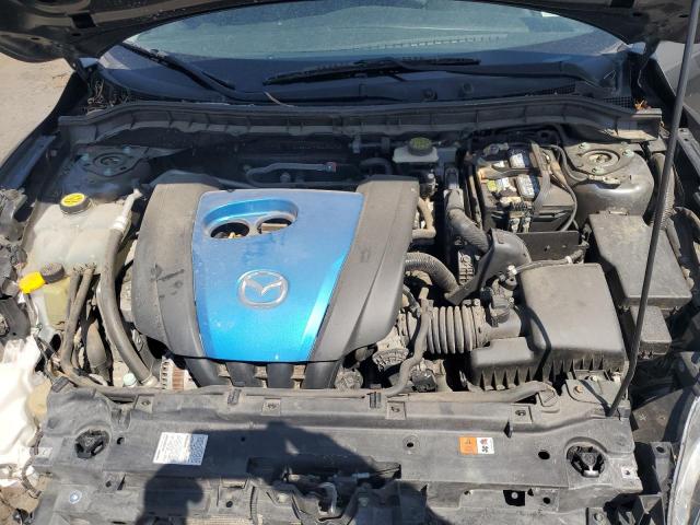 JM1BL1V76D1831725 - 2013 MAZDA 3 I ნაცრისფერი ფოტო 11