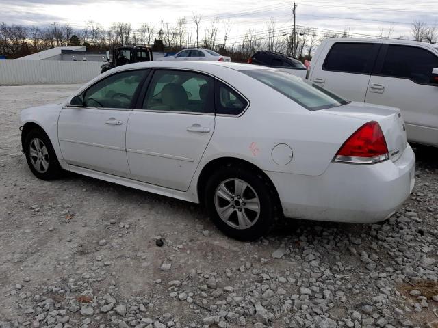 2G1WA5E3XE1176369 - 2014 CHEVROLET IMPALA LIM LS WHITE photo 2