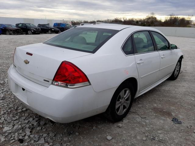 2G1WA5E3XE1176369 - 2014 CHEVROLET IMPALA LIM LS WHITE photo 3