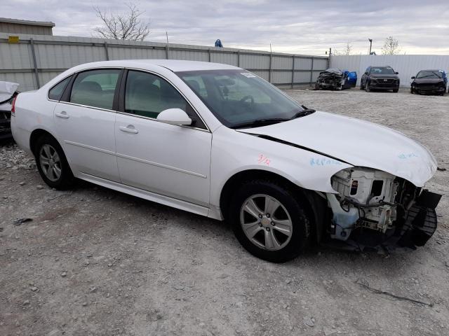 2G1WA5E3XE1176369 - 2014 CHEVROLET IMPALA LIM LS WHITE photo 4