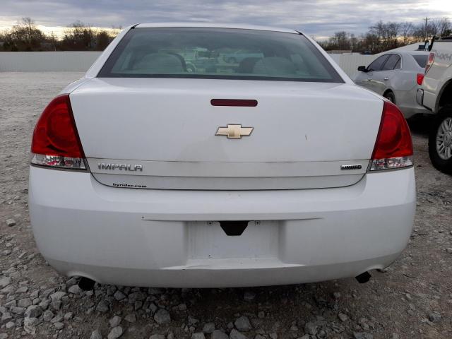 2G1WA5E3XE1176369 - 2014 CHEVROLET IMPALA LIM LS WHITE photo 6