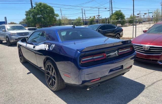 2C3CDZBTXFH764654 - 2015 DODGE CHALLENGER SXT PLUS BLUE photo 3