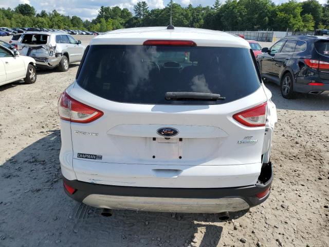 1FMCU9GX2EUD95433 - 2014 FORD ESCAPE SE WHITE photo 6