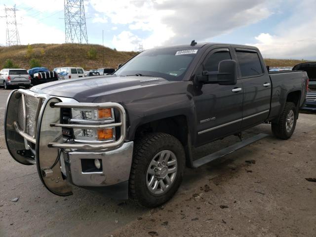 1GC4K0E82FF194420 - 2015 CHEVROLET SILVERADO K3500 LTZ GRAY photo 1