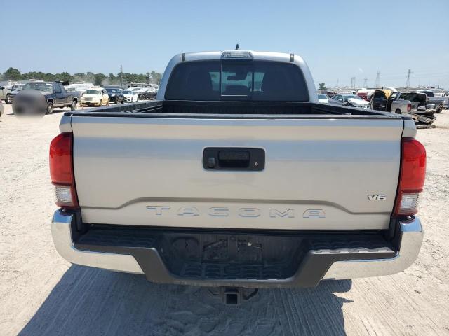 3TMBZ5DN3KM021930 - 2019 TOYOTA TACOMA DOUBLE CAB SILVER photo 6