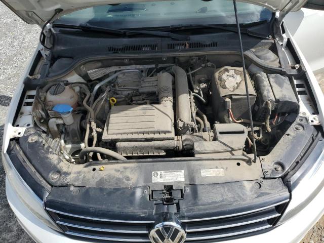 3VW267AJ4GM403734 - 2016 VOLKSWAGEN JETTA S WHITE photo 11