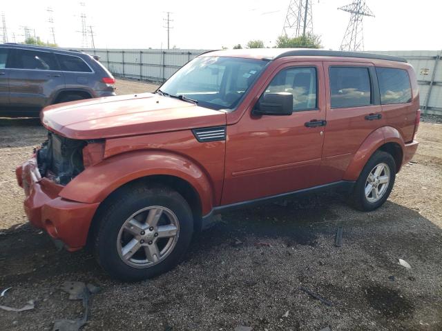 1D8GU28K98W219893 - 2008 DODGE NITRO SXT ORANGE photo 1