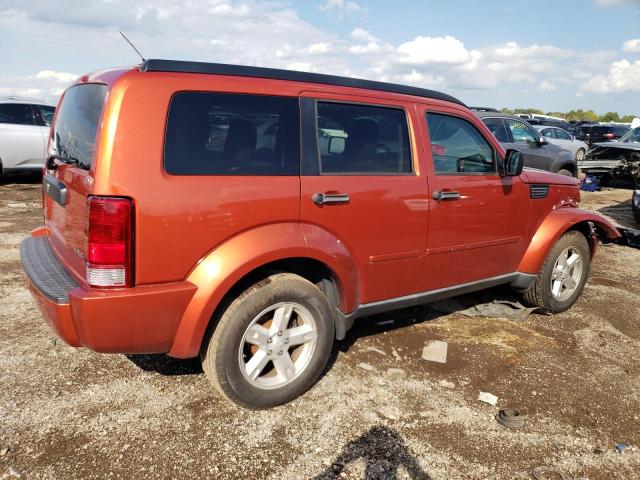 1D8GU28K98W219893 - 2008 DODGE NITRO SXT ORANGE photo 3