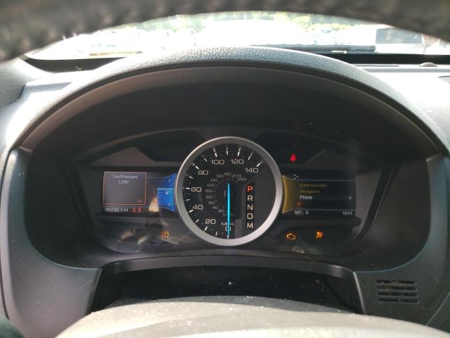 1FM5K7D83FGA52923 - 2015 FORD EXPLORER XLT BLACK photo 9