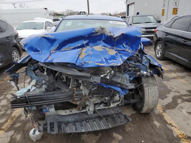 3N1AB7AP4DL781121 - 2013 NISSAN SENTRA BLUE photo 5