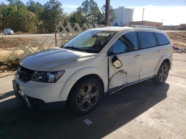 3C4PDCGG2HT530573 - 2017 DODGE JOURNEY CROSSROAD WHITE photo 1