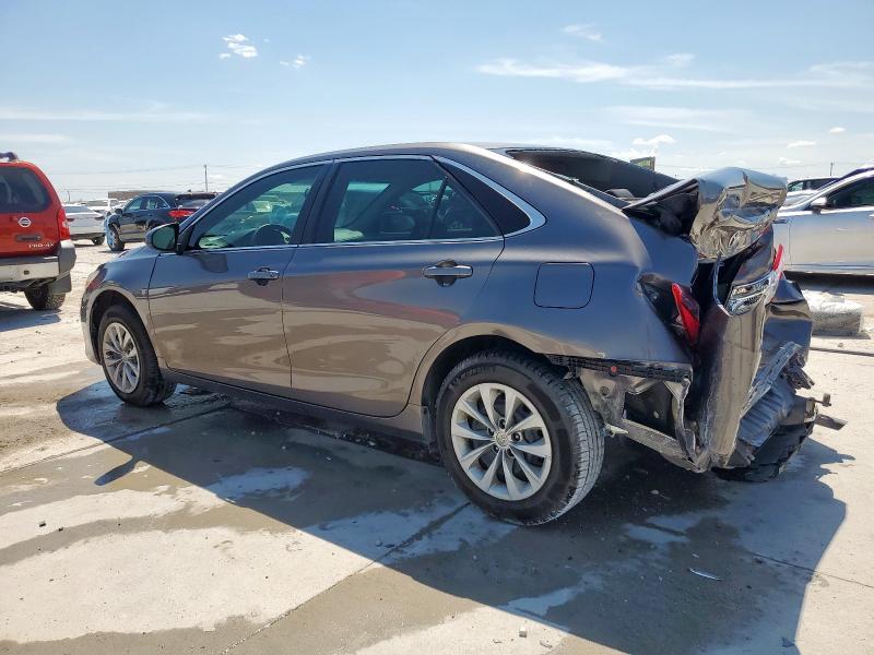 4T1BF1FK2HU317879 - 2017 TOYOTA CAMRY LE CHARCOAL photo 2