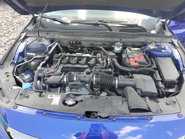 1HGCV1F38NA221323 - 2022 HONDA ACCORD SPORT BLUE photo 11