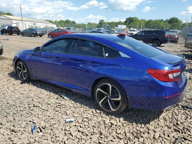 1HGCV1F38NA221323 - 2022 HONDA ACCORD SPORT BLUE photo 2