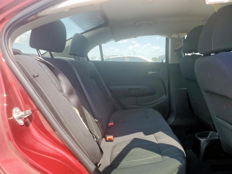 1G1JD5SH2H4130495 - 2017 CHEVROLET SONIC LT BURGUNDY photo 10