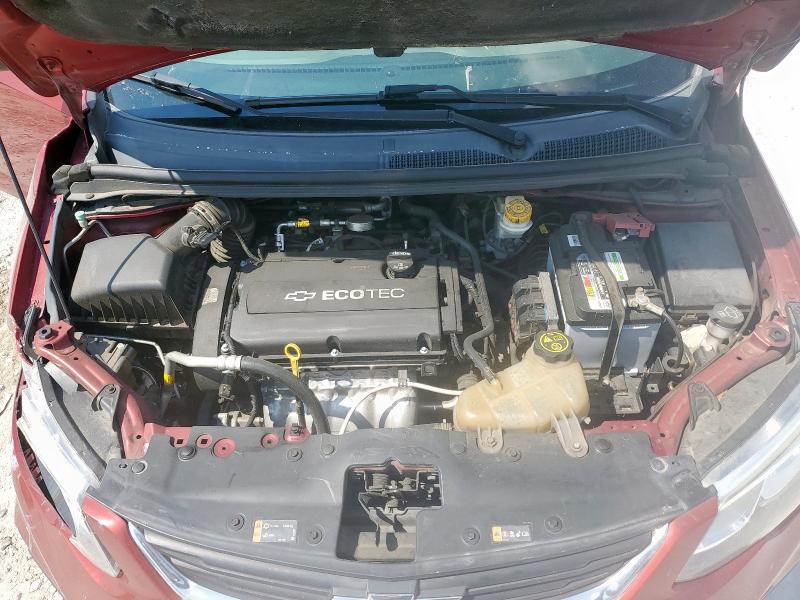 1G1JD5SH2H4130495 - 2017 CHEVROLET SONIC LT BURGUNDY photo 11