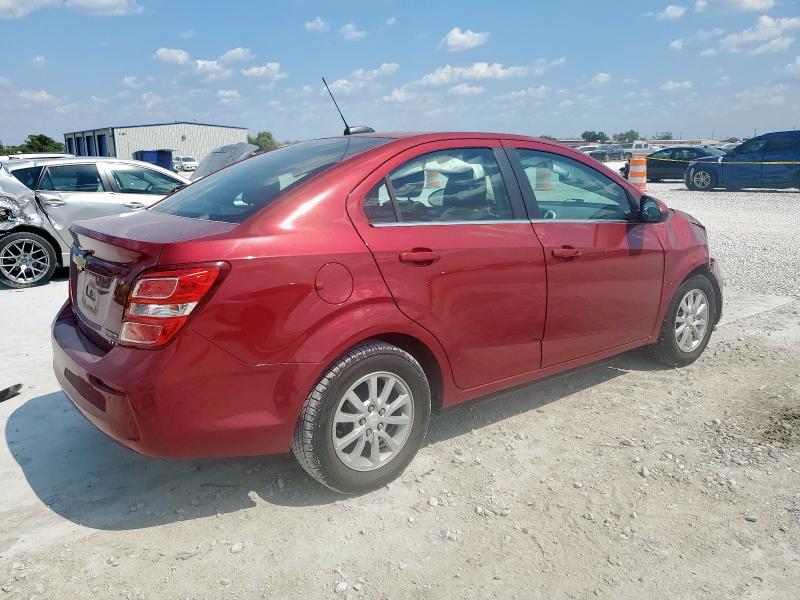 1G1JD5SH2H4130495 - 2017 CHEVROLET SONIC LT BURGUNDY photo 3