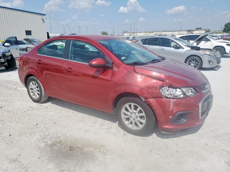 1G1JD5SH2H4130495 - 2017 CHEVROLET SONIC LT BURGUNDY photo 4