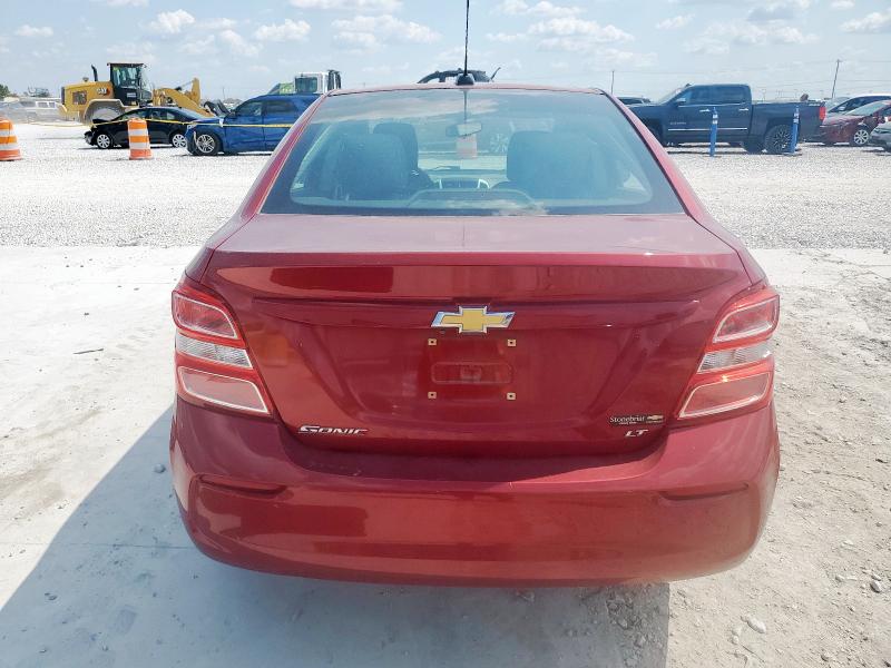 1G1JD5SH2H4130495 - 2017 CHEVROLET SONIC LT BURGUNDY photo 6
