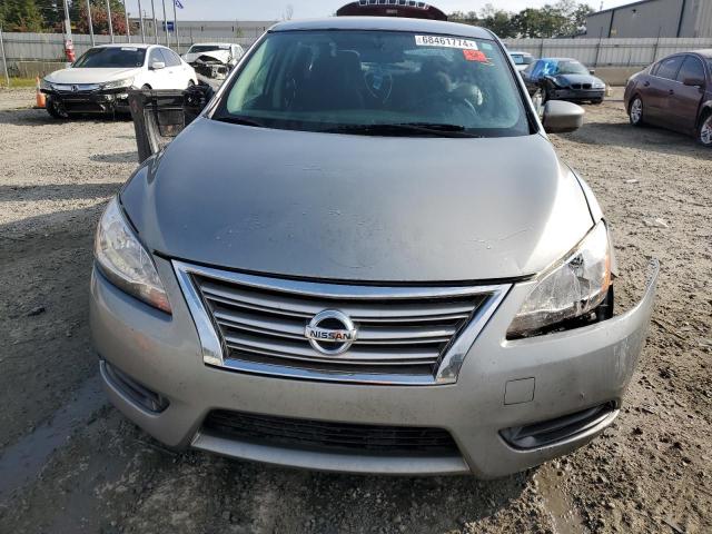 3N1AB7AP2EY265490 - 2014 NISSAN SENTRA S SILVER photo 5