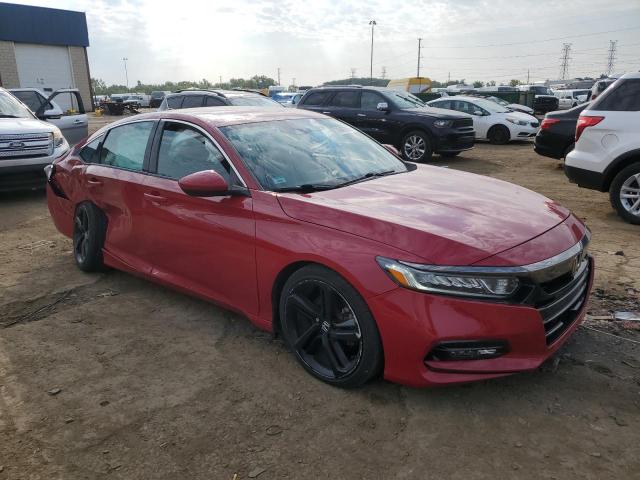 1HGCV1F38JA217735 - 2018 HONDA ACCORD SPORT RED photo 4