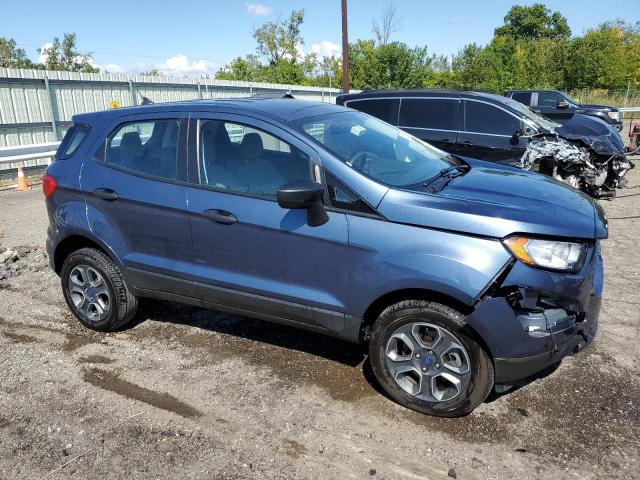 MAJ6S3FL4MC455242 - 2021 FORD ECOSPORT S BLUE photo 4