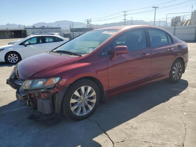 19XFA1F84BE026444 - 2011 HONDA CIVIC EX BURGUNDY photo 1