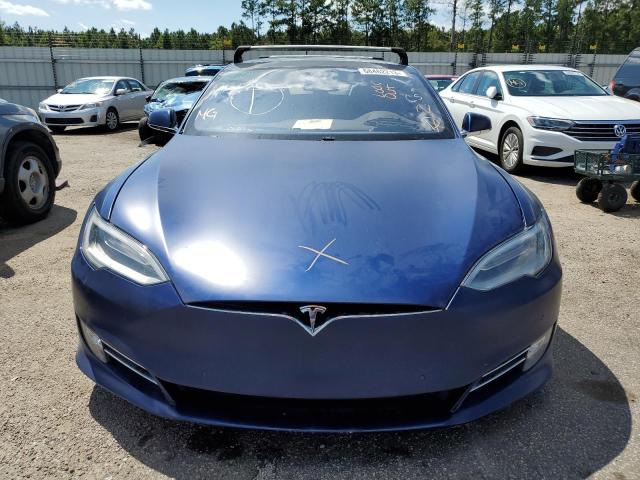 5YJSA1E46GF160001 - 2016 TESLA MODEL S Կապույտ լուսանկար 5