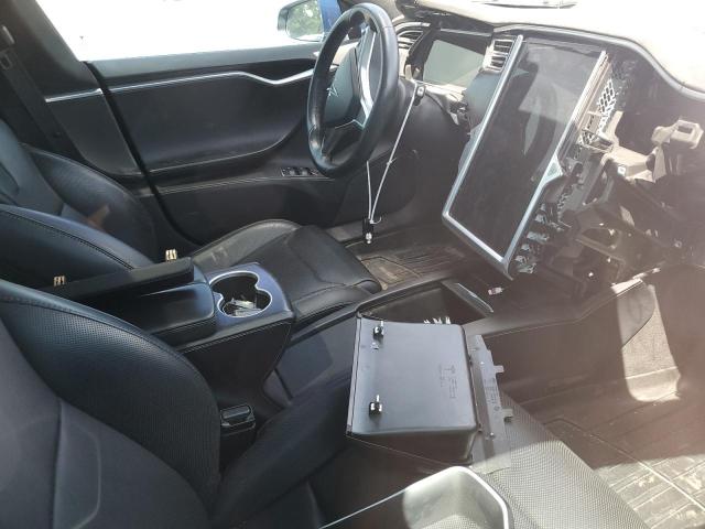 5YJSA1E46GF160001 - 2016 TESLA MODEL S Կապույտ լուսանկար 8